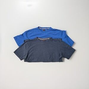 Men's LEFT COAST TEE Iconic M11 Short Sleeve Crewneck Pima Cotton Blue Large
